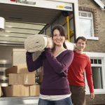 Couple moving home